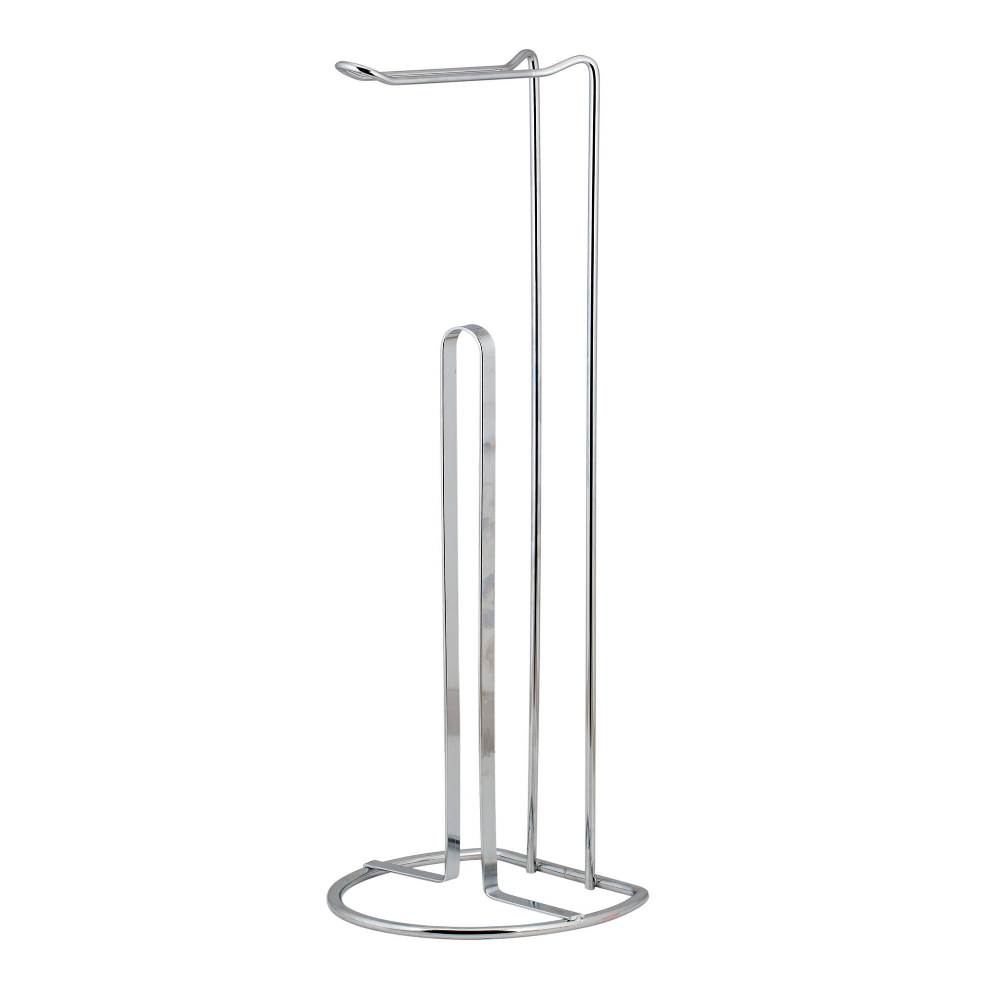Bath Bliss Chrome Toilet Paper Reserve & Dispenser